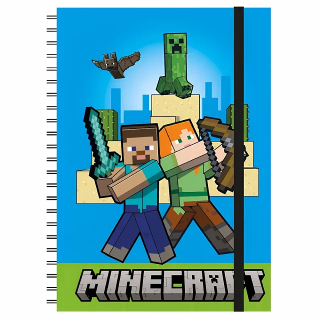 Notizbuch Minecraft - Characters