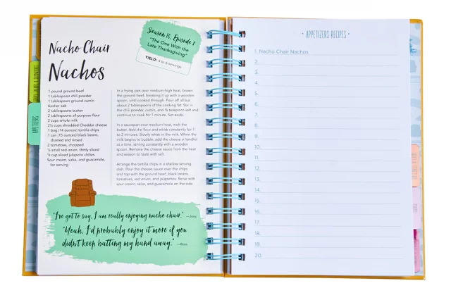 Notizbuch für Rezepte Friends - The One With All Your Friends' Recipes - Kochbuch