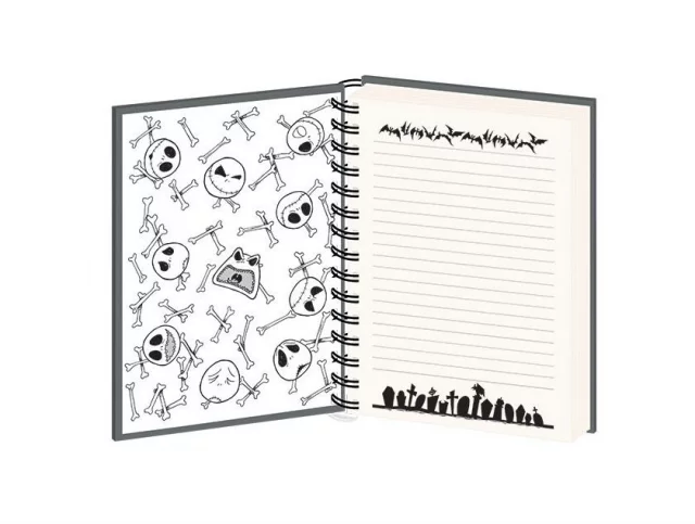 Notizbuch Nightmare Before Christmas - Jack Skellington - Tim Burton