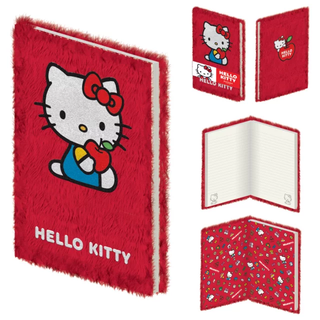 Notizbuch Sanrio - Hello Kitty Red Plush