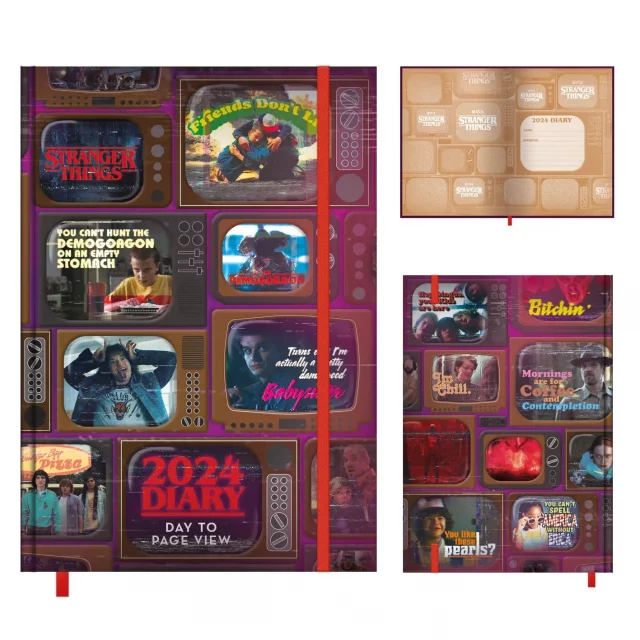 Tagebuch Stranger Things - Diary 2024 - Kalender