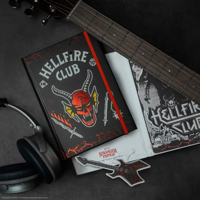 Notizbuch Stranger Things - Hellfire Club