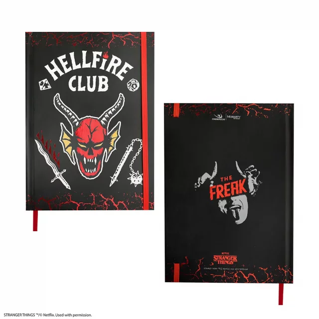 Notizbuch Stranger Things - Hellfire Club
