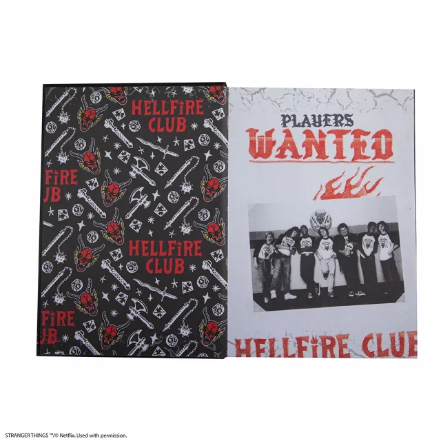 Notizbuch Stranger Things - Hellfire Club