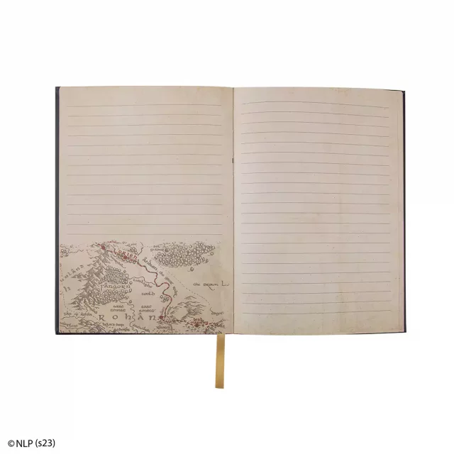 Notizbuch The Lord of the Rings - Middle Earth Map