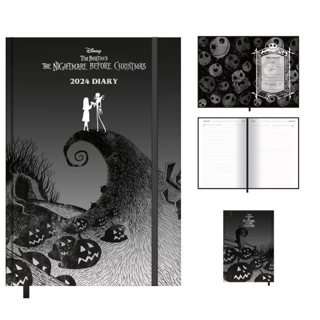 Tagebuch The Nightmare Before Christmas - Diary 2024 - Kalender