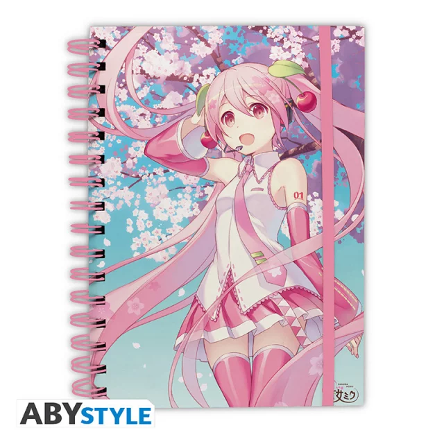 Notizbuch Vocaloid - Cherry Blossom - Hatsune Miku
