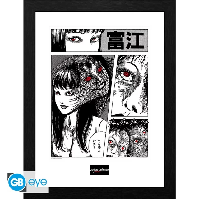Gerahmtes Poster Junji Ito - Tomie - Horror