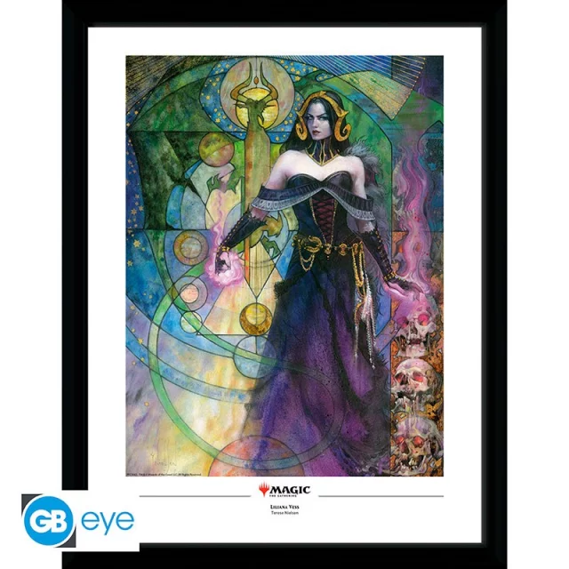 Gerahmtes Poster Magic: The Gathering - Liliana - Magic The Gathering