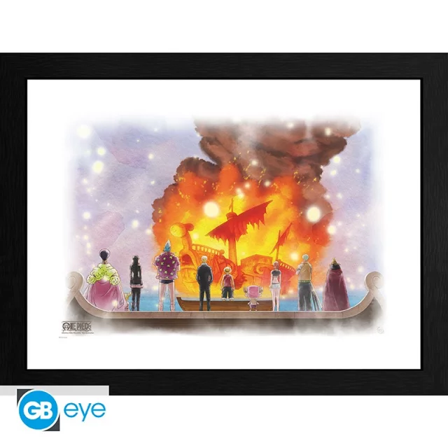 Gerahmtes Poster One Piece - Vogue Merry