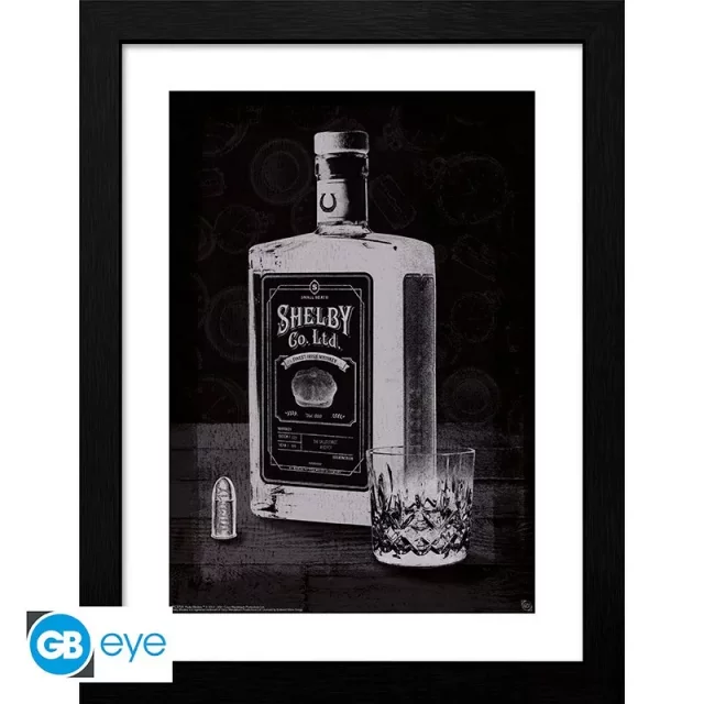 Gerahmtes Poster Peaky Blinders - Whiskey
