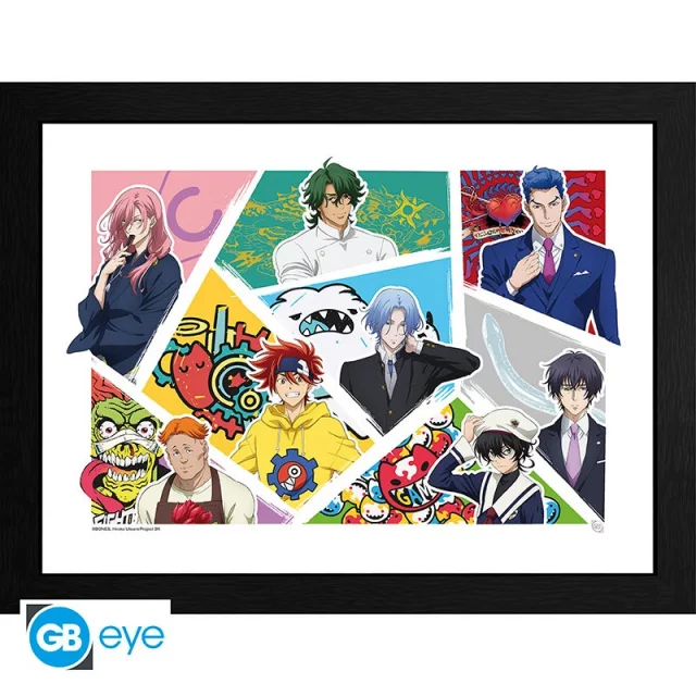 Gerahmtes Poster SK8 the Infinity - Group - BL