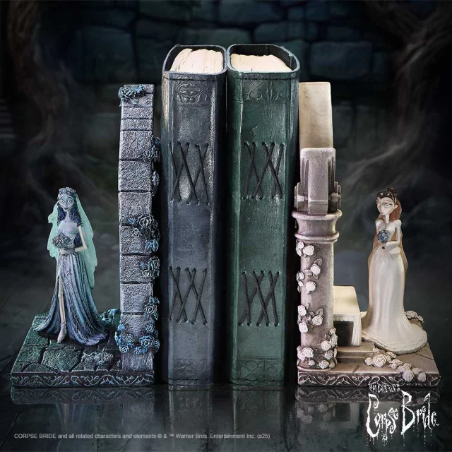 Buchstütze Corpse Bride - Emily and Victoria (Nemesis Now) - Nemesis Now 