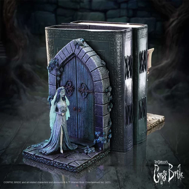 Buchstütze Corpse Bride - Emily and Victoria (Nemesis Now) - Tim Burton