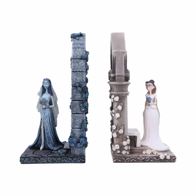 Buchstütze Corpse Bride - Emily and Victoria (Nemesis Now) - Tim Burton's Corpse Bride