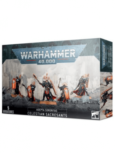 W40k: ADEPTA SORORITAS - Celestian Sacresants (5 Figuren)
