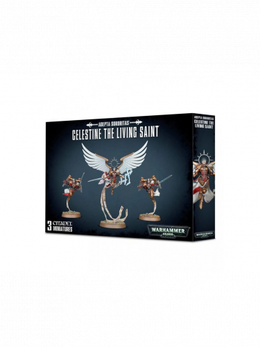 W40k: Adepta Sororitas - Celestine, the Living Saint (3 Figuren)