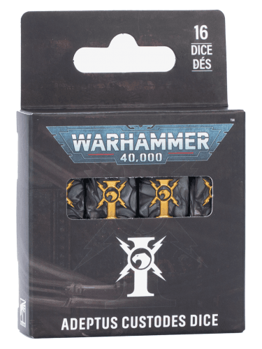 Würfel Warhammer: 40,000 - Adeptus Custodes Dice (16 Stk)