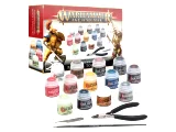 Satz Farben Citadel Age of Sigmar Paints + Tools (13 Farben, Pinsel, Feile, Zange) 2021 (beschädigte Verpackung) - Brettspiel