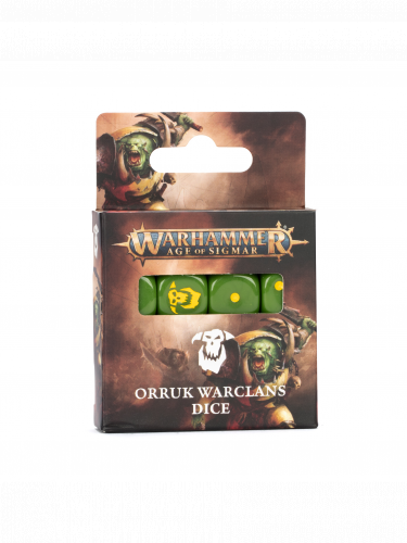 Würfel Warhammer Age of Sigmar - Orruk Warclans Dice (16 Stck)