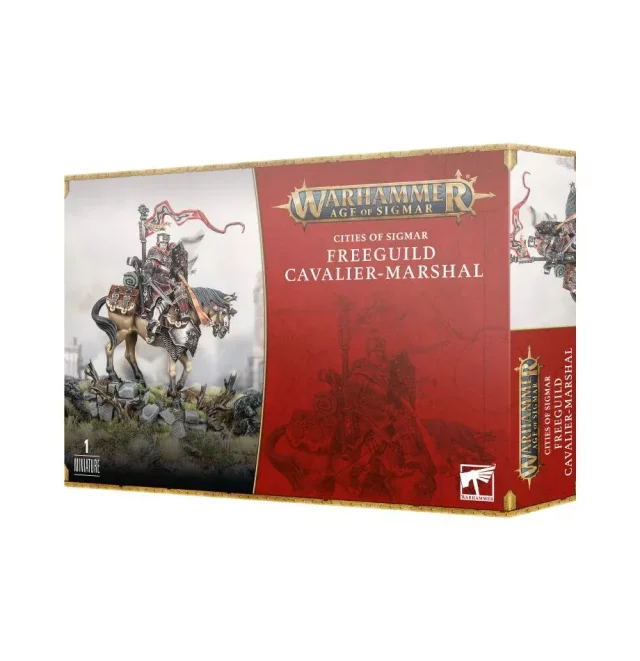 W-AOS - Cities of Sigmar: Freeguild Cavalier-Marshal - Warhammer