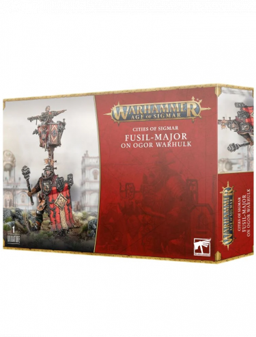 W-AOS - Cities of Sigmar: Fusil-Major on Ogor Warhulk