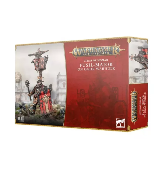 W-AOS - Cities of Sigmar: Fusil-Major on Ogor Warhulk - Warhammer