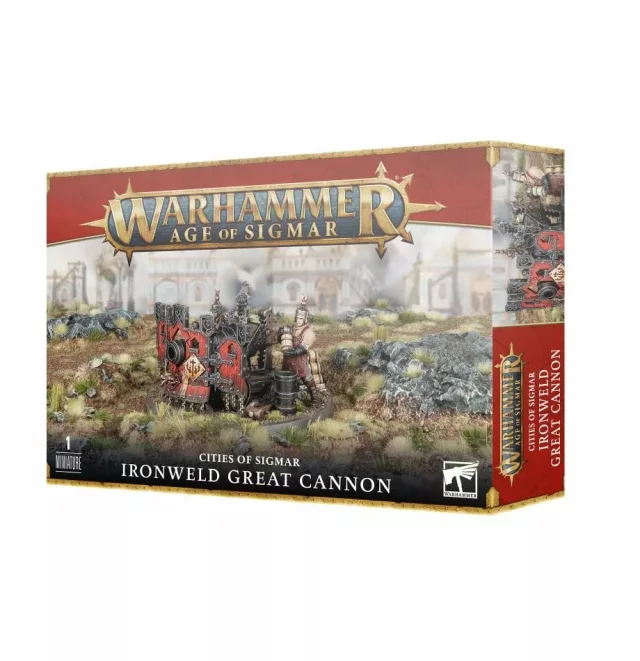 W-AOS - Cities of Sigmar: Ironweld Great Cannon - Warhammer