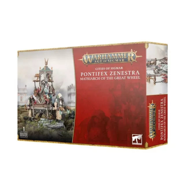 W-AOS - Cities of Sigmar: Pontifex Zenestra, Matriarch of The Great Wheel - Warhammer