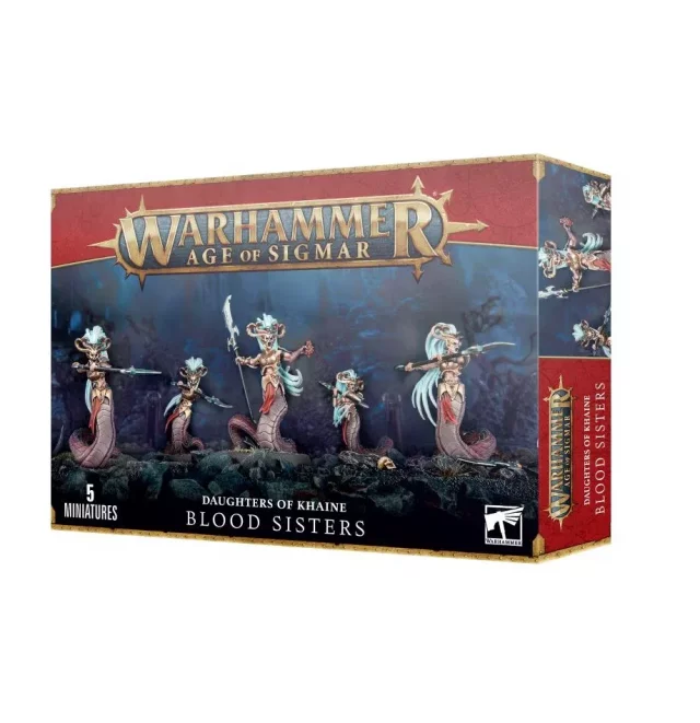 W-AOS: Daughters of Khaine - Blood Sisters (5 Figuren) - Brettspiel
