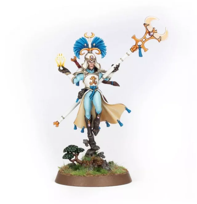 W-AOS: Lumineth Realm Lords Scinari Enlightener (1 Figur) - Warhammer