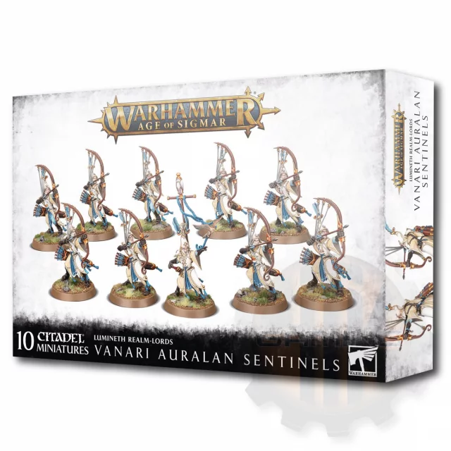 W-AOS: Lumineth Realm Lords Vanari Auralan Sentinels (10 Figuren) - Warhammer