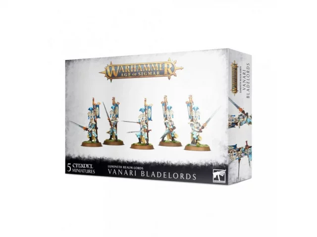 W-AOS: Lumineth Realm Lords Vanari Bladelords (5 Figuren) - Warhammer
