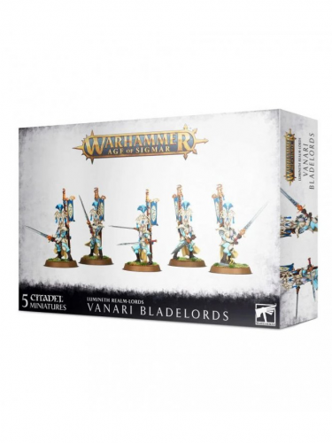 W-AOS: Lumineth Realm Lords Vanari Bladelords (5 Figuren)