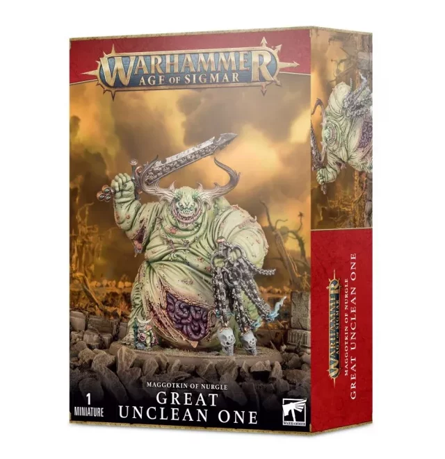 W-AOS: Maggotkin of Nurgle - Great Unclean One - Brettspiel