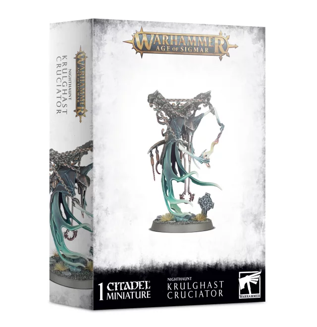 W-AOS: Nighthaunt - Krulghast Cruciator (1 Figur) - Brettspiel