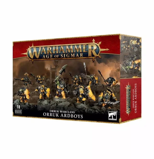 W-AOS: Orruk Warclans - Orruk Ardboyz - Brettspiel