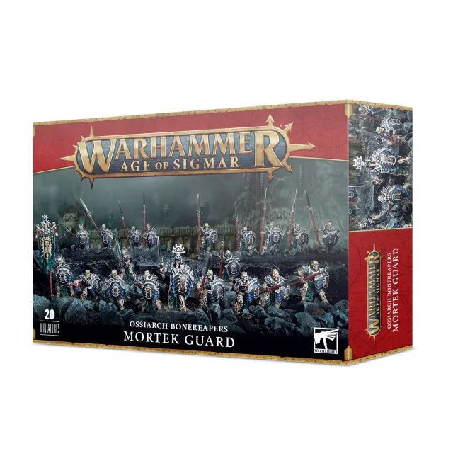 W-AOS: Ossiarch Bonereapers Mortek Guard (20 Figuren) - Warhammer