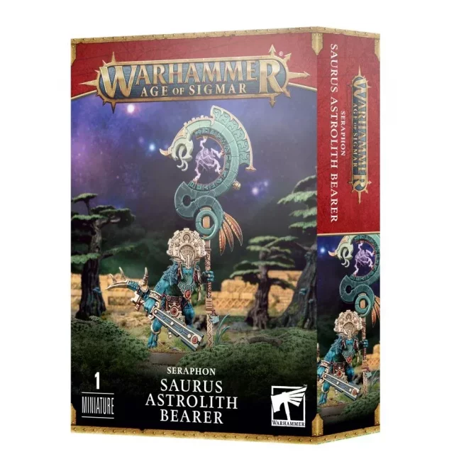 W-AOS: Seraphon - Saurus Astrolith Bearer (1 Figur) - Warhammer