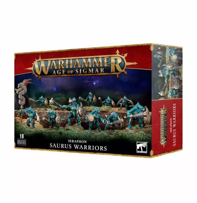 W-AOS: Seraphon - Saurus Warriors - Warhammer