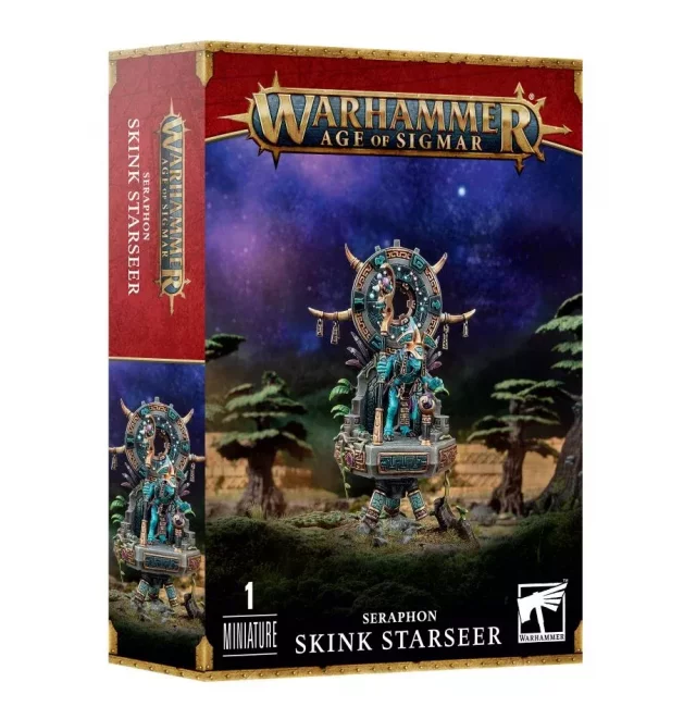 W-AOS: Seraphon - Skink Starseer (1 Figur) - Warhammer