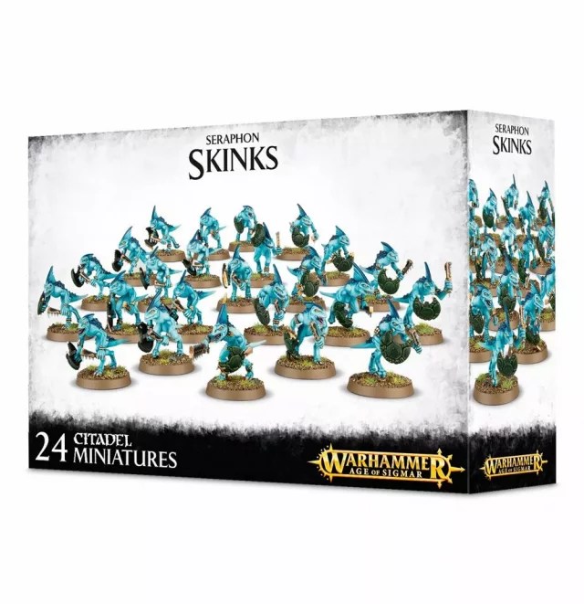 W-AOS: Seraphon - Skinks (24 figuren) - Brettspiel