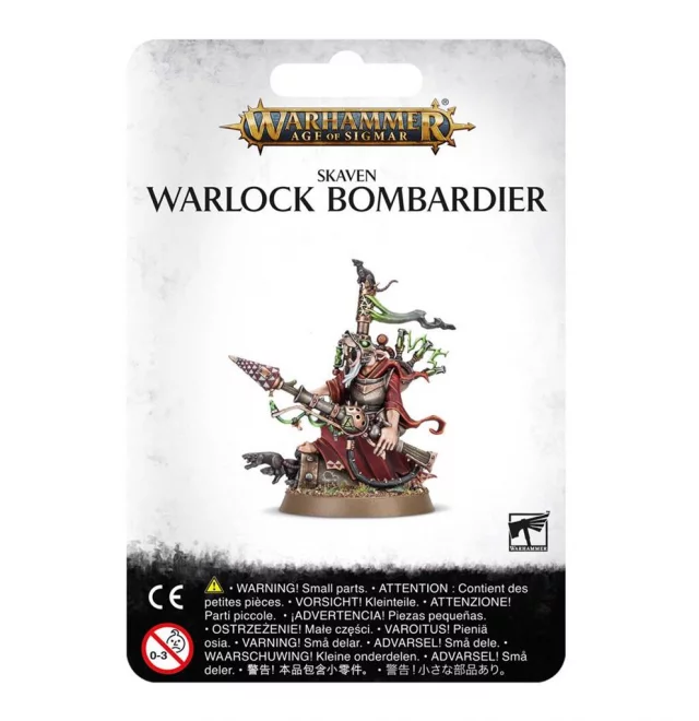 W-AOS: Skaven - Warlock Bombardier - Warhammer