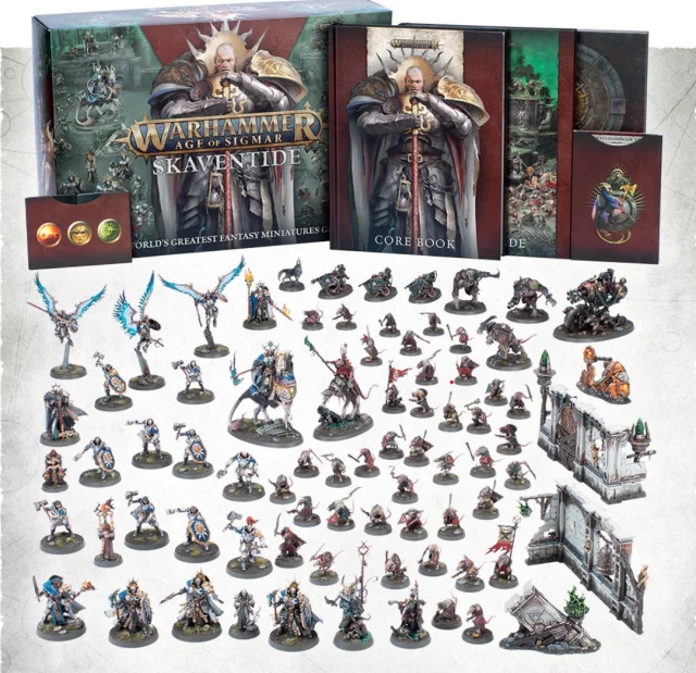 W-AOS - Skaventide Launch Box Set (beschädigte Verpackung) - Warhammer Figuren