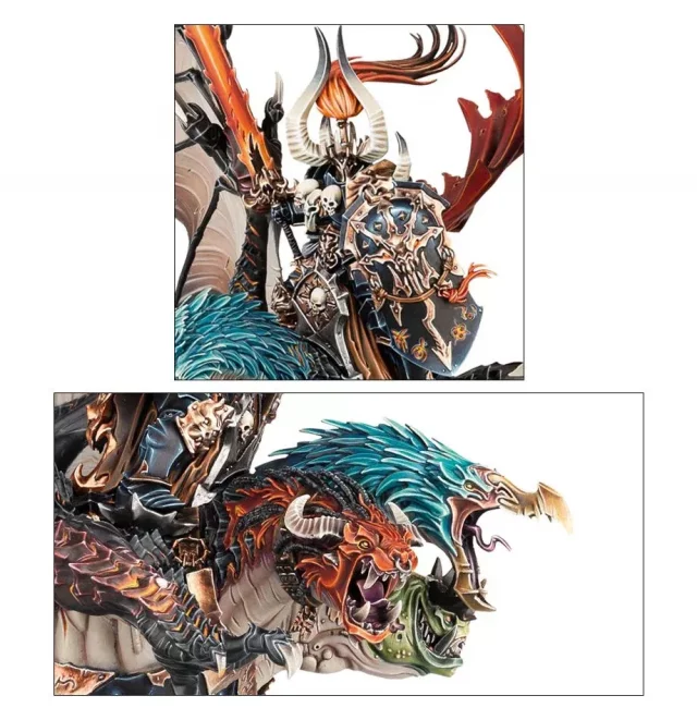 W-AOS: Slaves to Darkness - Archaon Everchosen (1 Figur) - Brettspiel