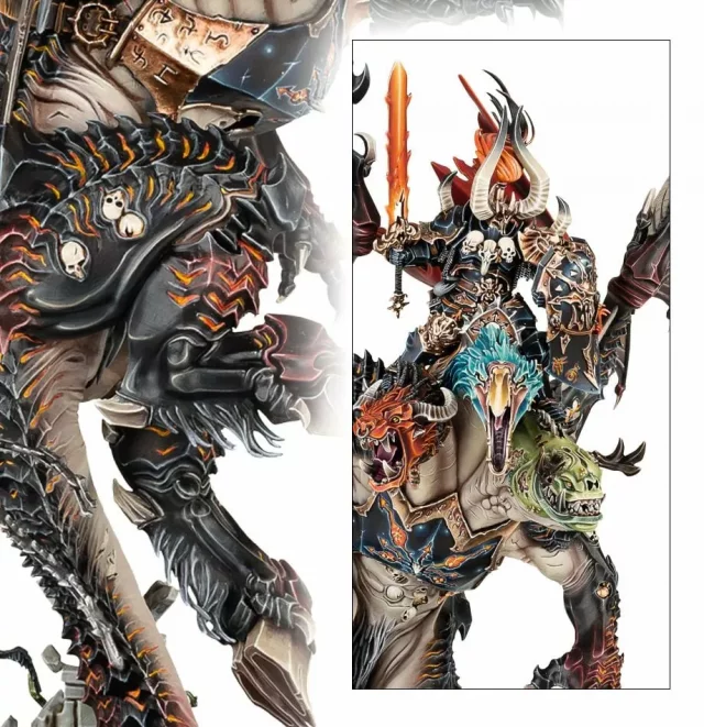 W-AOS: Slaves to Darkness - Archaon Everchosen (1 Figur) - Warhammer