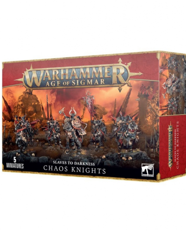 W-AOS: Slaves to Darkness - Chaos Knights (5 Figuren)