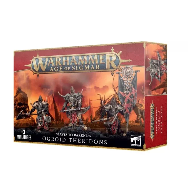 W-AOS: Slaves to Darkness - Ogroid Theridons (3 Figuren) - Warhammer