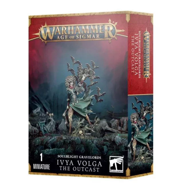 W-AOS: Soulblight Gravelords - Ivya Volga, The Outcast (1 Figur) - Warhammer
