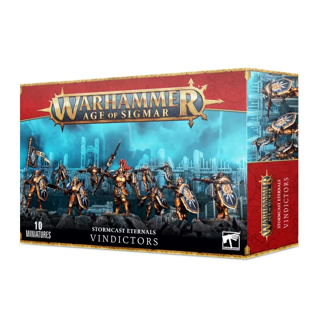 W-AOS: Stormcast Eternals - Vindictors (10 Figuren) - Warhammer